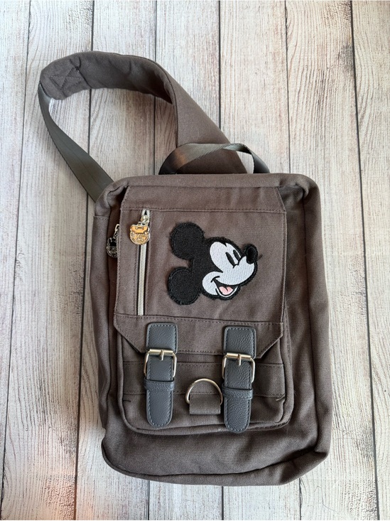 Disney Handbags - Disney Parks Trading Pin Backpack Grey